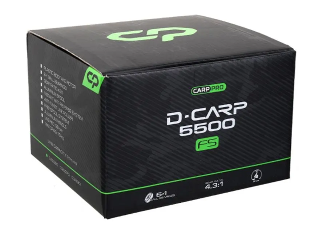 Коропова CARP PRO D-CARP 5500 FS NEW З БЕЙТРАНЕРОМ 2000039847018 фото
