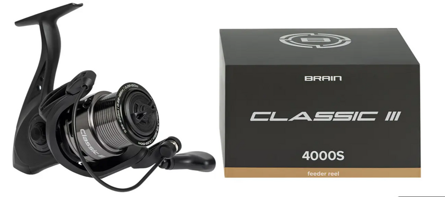 Котушка Brain Classic III Feeder 4000S 4+1BB 4.91 4823102162973 фото