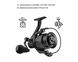 Котушка Brain Scout SE-B 6000S 8+1BB 4.91 Black 2927600060297 фото 6